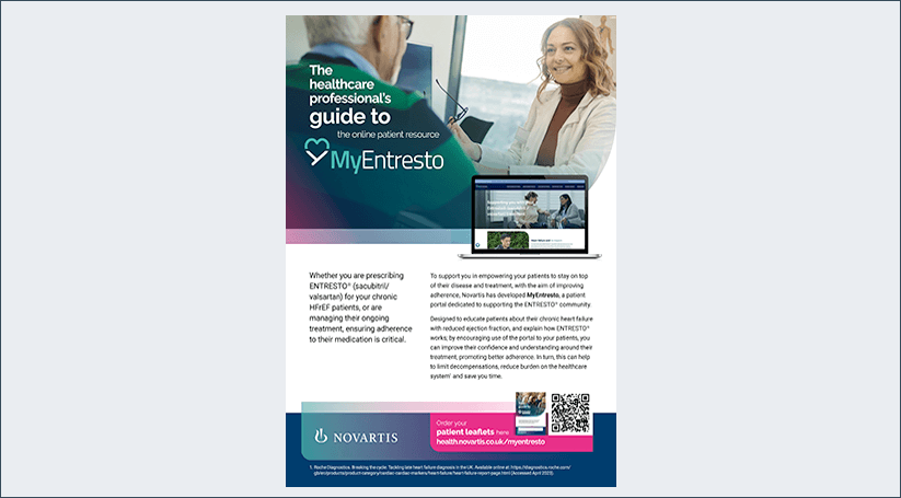 Thumbnail image of HCP’s guide to MyEntresto & YourChoice Engage document.